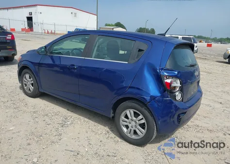 2014 Chevrolet Sonic Lt Auto z USA, uszkodzony, nr VIN 1G1JC6SG3E4147561
